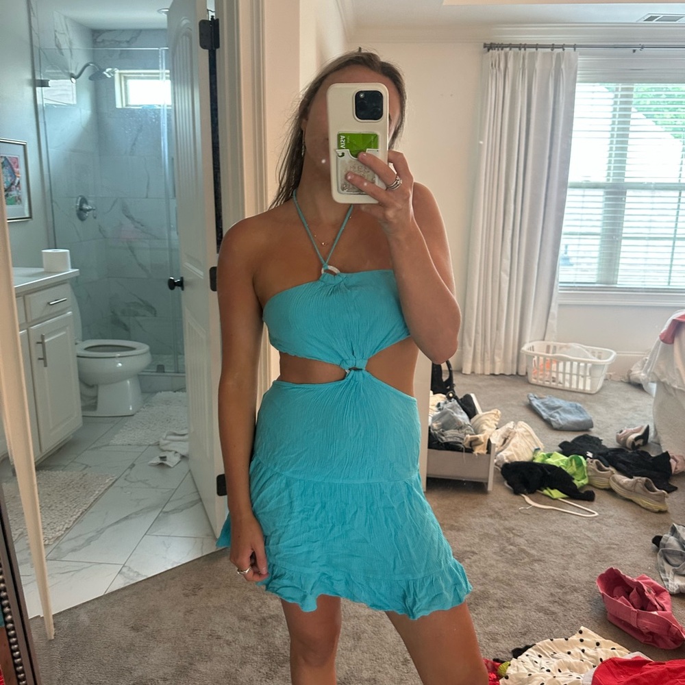 Lover and Friends blue dress